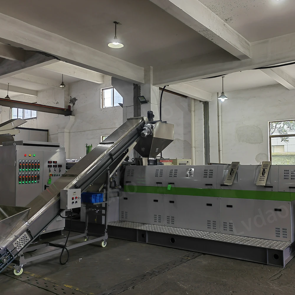 Lvdao plastic pe pp biodegradable Pellet pelletizer granulator granules recycling making extrusion machine