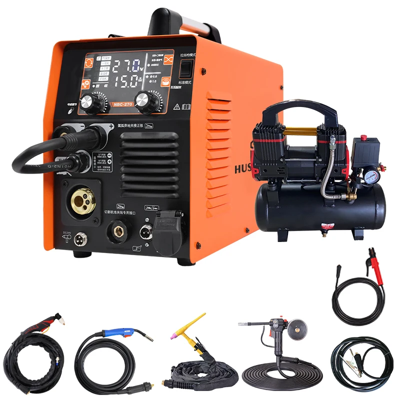 160Amp 220/380V dual voltage portable CO2 no gas MIG/MMA/TIG/CUT aluminium welding machine 5 in 1 multifunctional mig welders