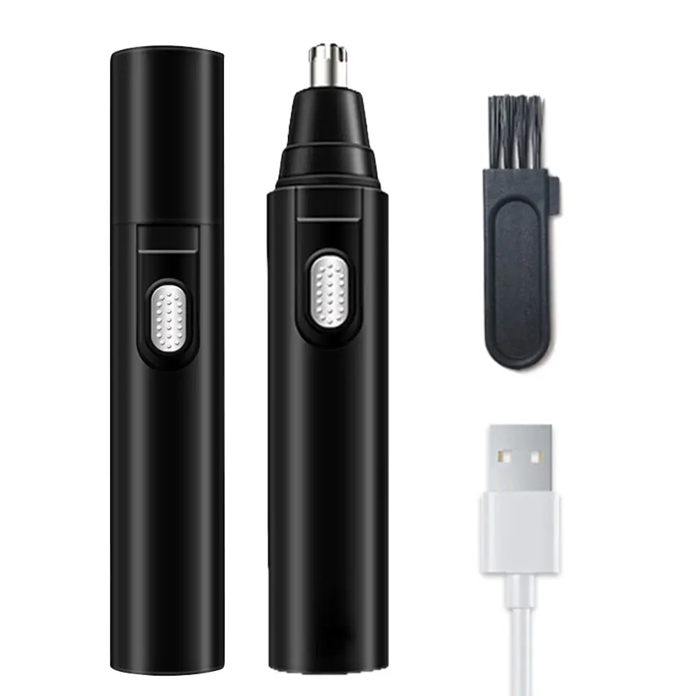 2 In 1 Rechargeable Painless Portable Usb Epilator Hair Remover Nose Beard Eyebrow Trimmer Female Shaver