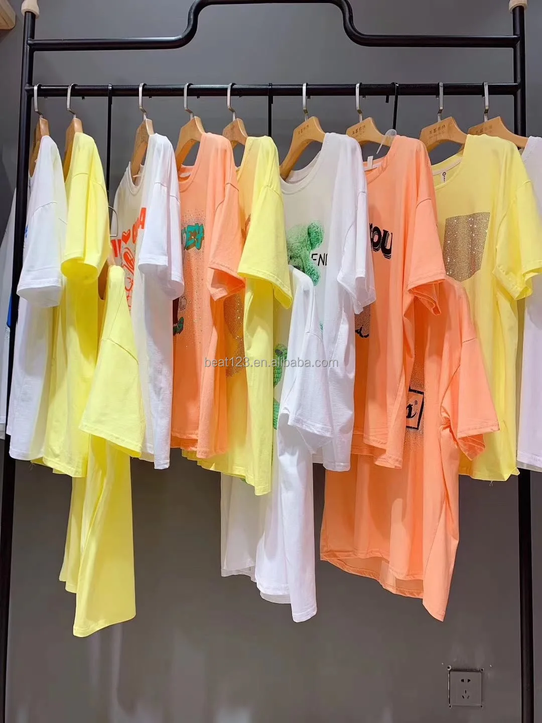 Wholesale Best Price GG Designer T-shirts Big Plus Size Women Clothes Short Sleeve Shirts Oversized 100% Cotton T-shirts Dobby