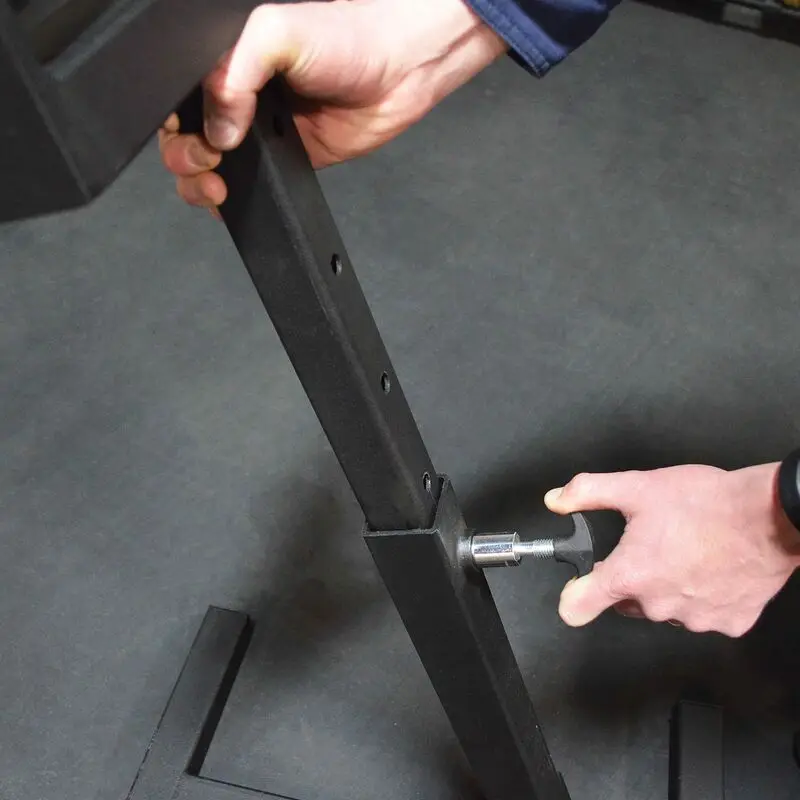 Rising Sports  Adjustable Landmine Stand Multi-functional Fitness Stand Landmine Platform