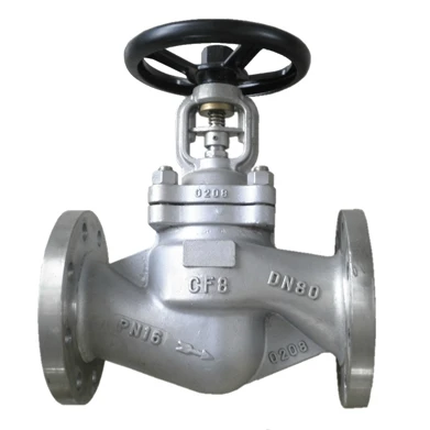 Dn100 Pn16 паровой фланец, литой стальной сильфонный шаровой клапан, цена