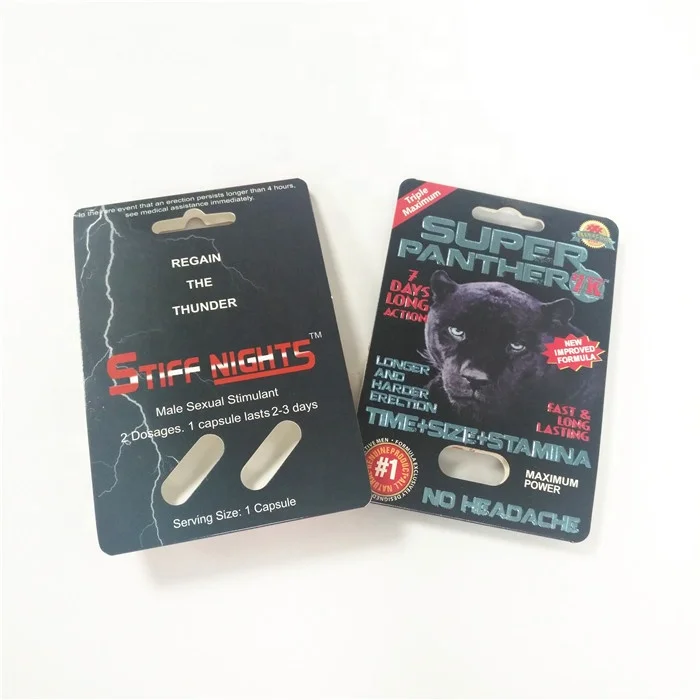 
Custom design Glod hot stamping paper cards with adhesive sticker for capsule pills packaging 