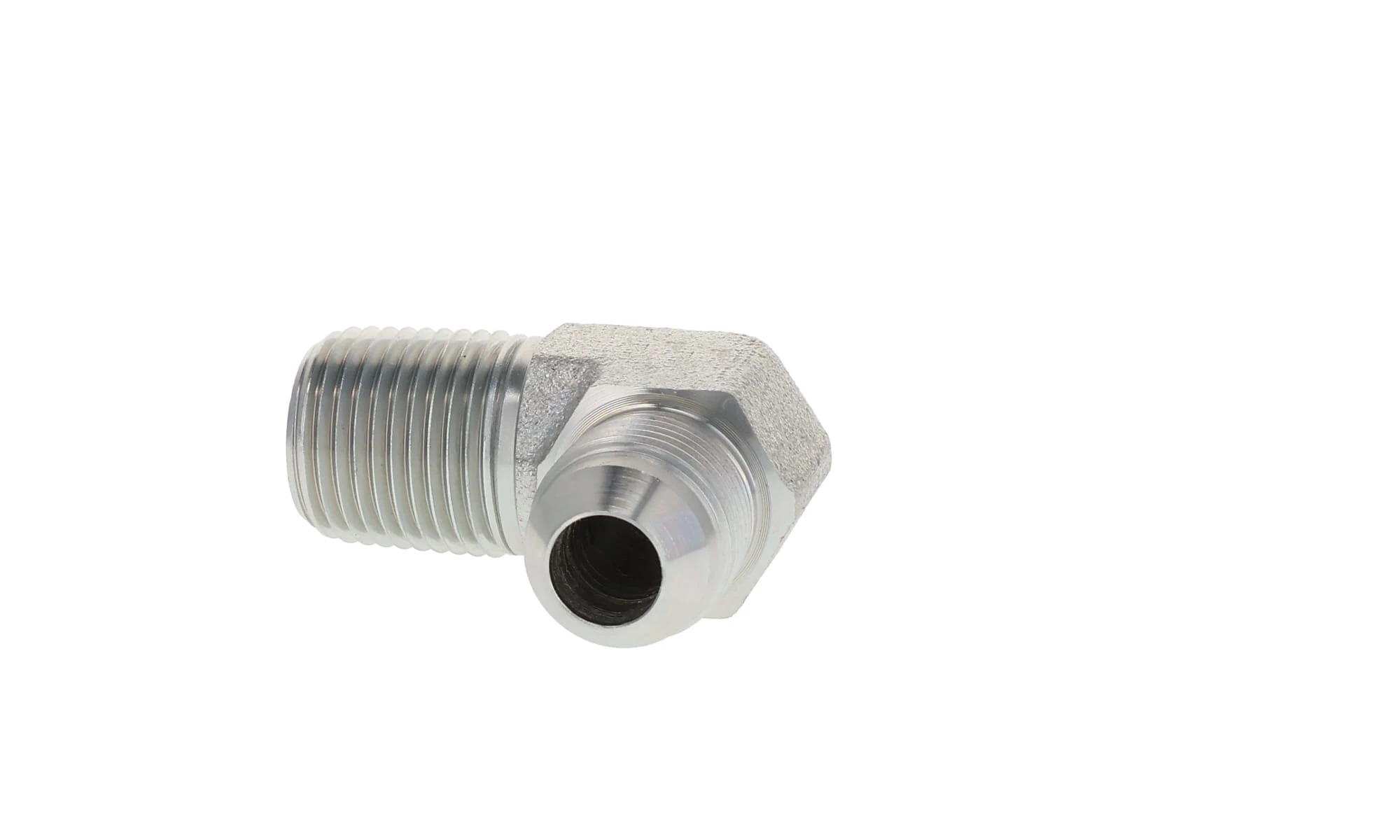 2501/1JN9 Series Carbon Stainless Steel Male JIC To Male NPTF SAE Hydraulic Fitting Connector 90 Degree Elbow Hydraulic Adapter