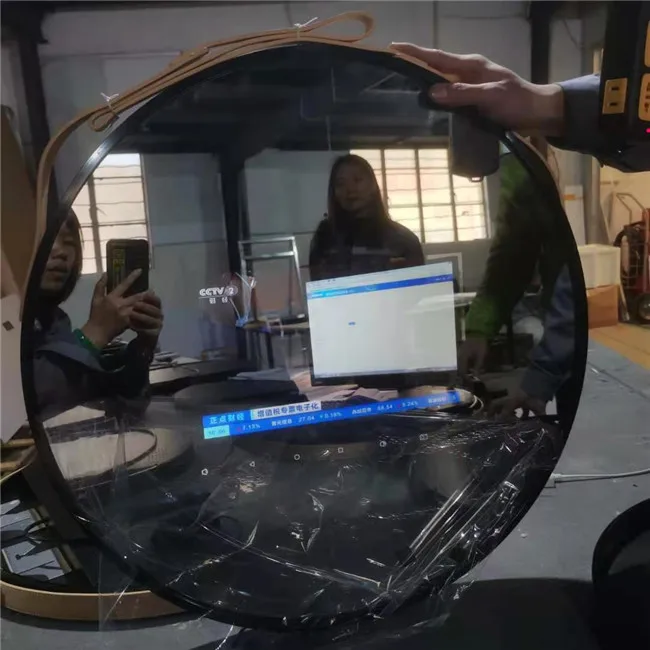 Modern 20 Smart Bathroom Led Mirror Wall Watch Mirror Silver Villa