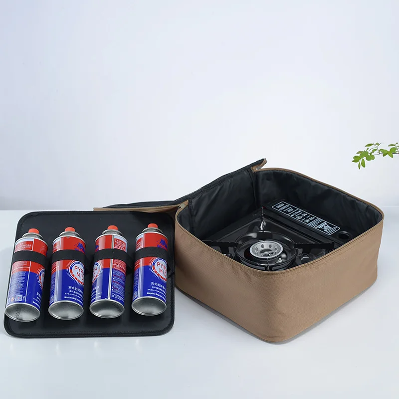 2024 Portable Butane Gas Stove Storage Travel Camping Picnic Bag Butane Camping Stove Bag Carry Methane Gas Storage Bag