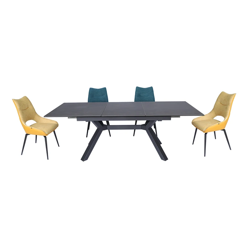 Modern Comedor Dining Room Furniture Set Small Nordic Restaurant Cafe Kitchen Square Dining Table