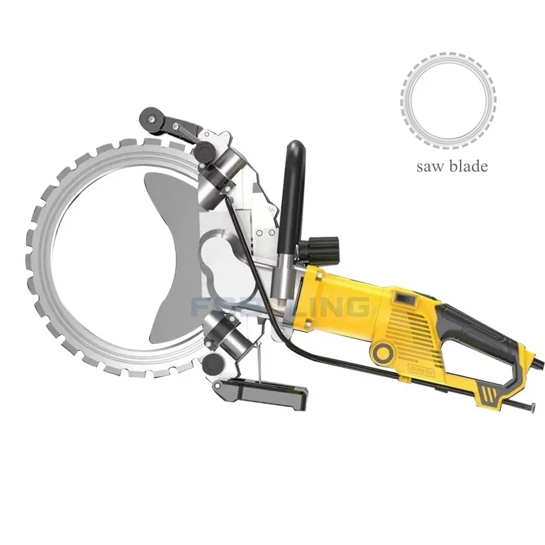 FSBOLING high-frequency circular saw 5000W brushless motor high-power cutting gun doors and windows cutting machine
