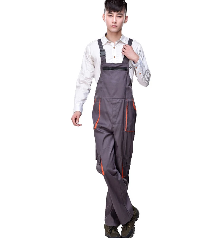 
Wholesale Custom Logo Print Workwear Uniform Sets Unisex Overalls 