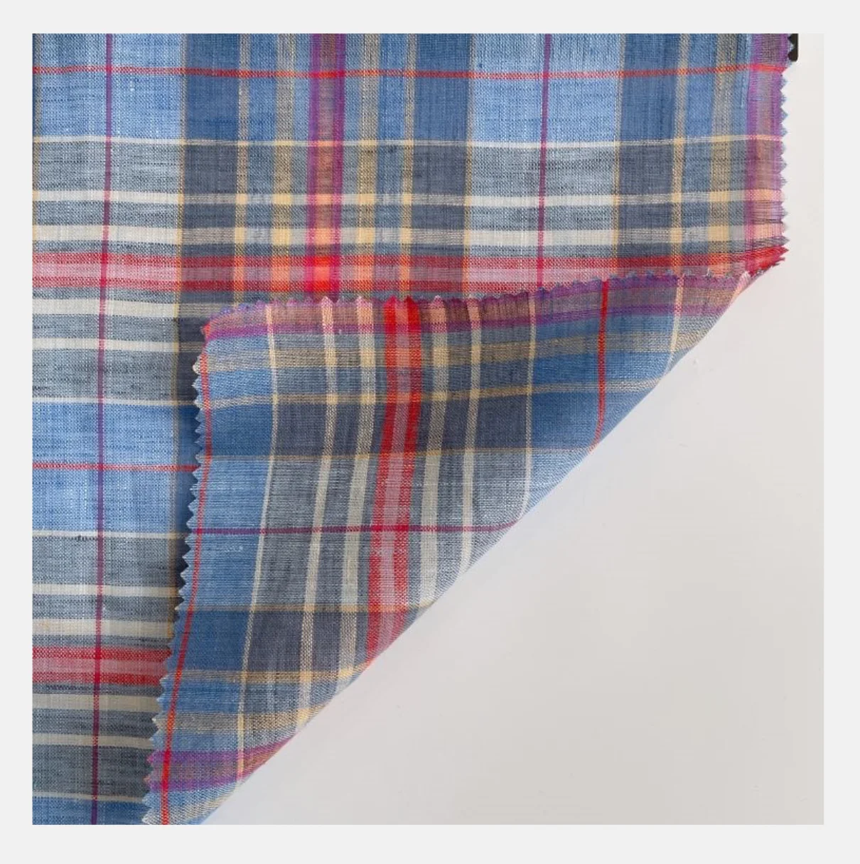 OEM качественный кампусный костюм, клетчатая ткань, синяя дышащая детская одежда, льняная ткань с принтом