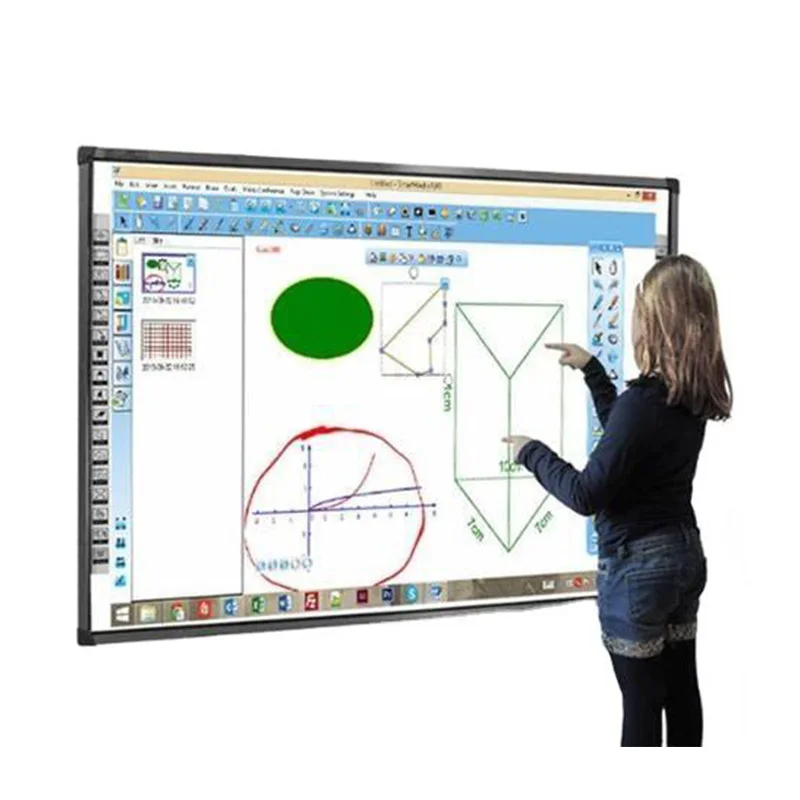 Smart Lcd Display Electronic 50-98inch Big Touch Screen Size All In One Computer Interactive Whiteboard
