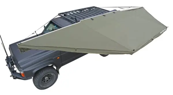 HoYa New arrival Car Side Awning 180 Degree Off-road Camper Waterproof Bat wing Car Roof Side Awning Tent 180 degree awning