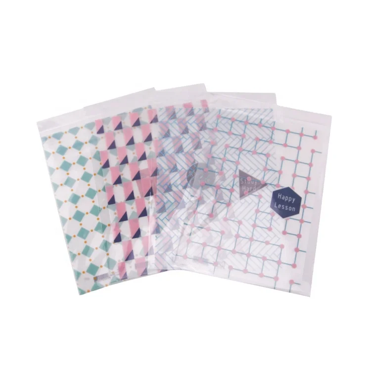 
Plastic Document Folder Classification File Folder Custom Personalized Printed 3 Tab Fashion Bag Accept Customized Logo 5000pcs 