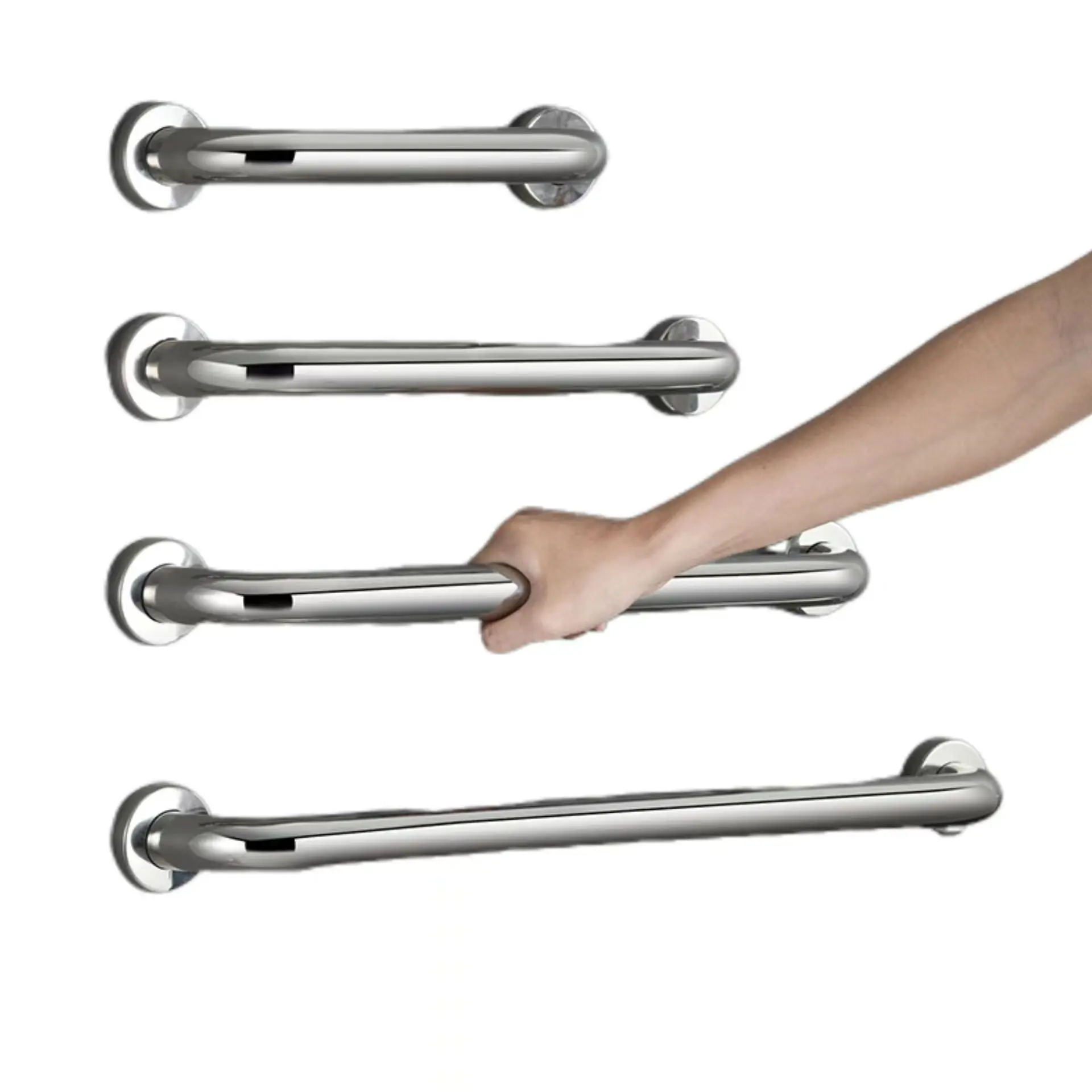 Stainless steel handrails barrier-free toilet toilet safety bathroom handrails for the disabled elderly
