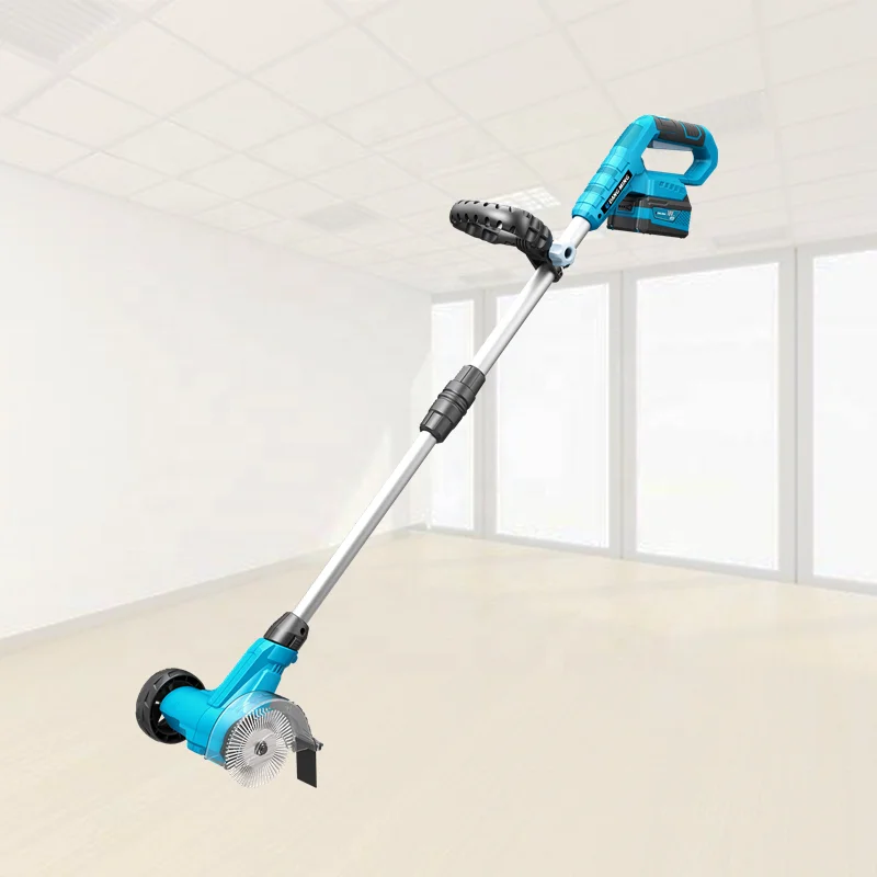 Electric 18v battery portable Cordless weed sweeper garden multi cleaning roller weed brush grass cutter model WS-L0118-2T