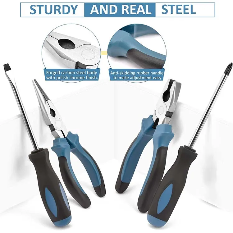 heavy duty combo professional garden multifunctional cordless motorcycle power tool kit set home big tools set