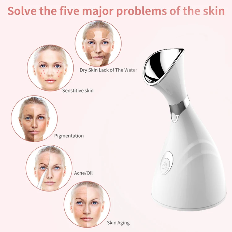 New Product Professional Streamer Face Led Ionic Humidifier Mister Mist Nano Facial Steamer