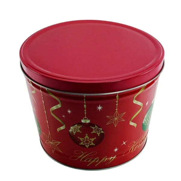 
Popcorn Tin Bucket Metal Ice Bucket With Handle Ice Beer Tin Bucket 