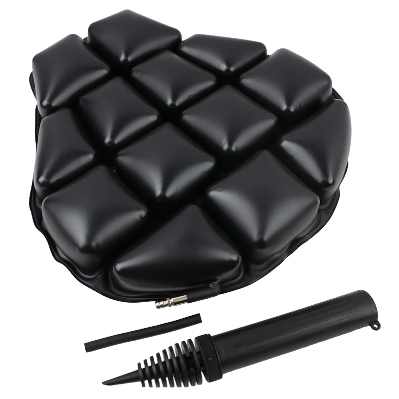 Inflatable Air Suspension Motorcycle Air Seat Cushion with Padded Air Cell
