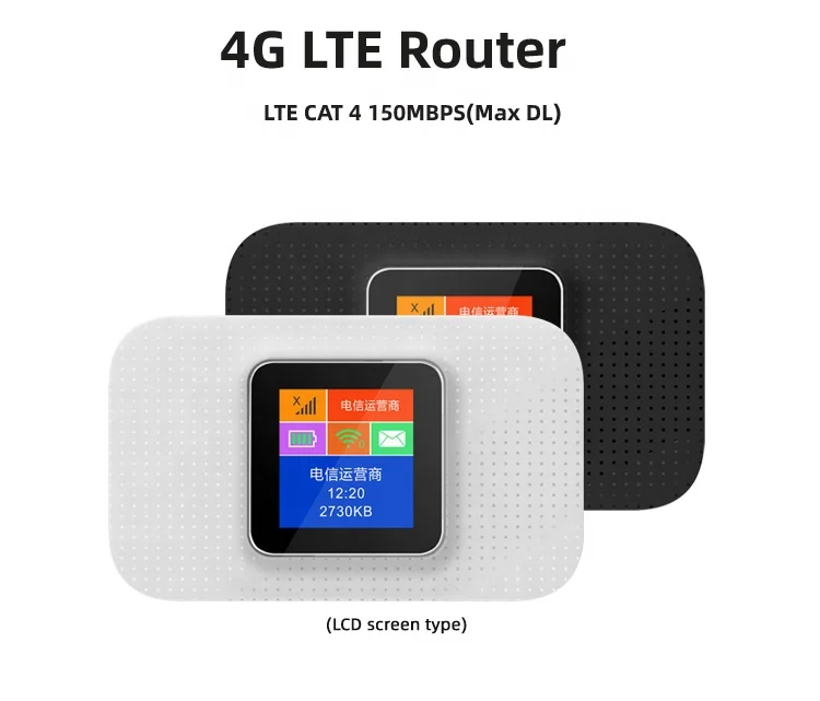 Signalinks Portable 4G LTE MiFi Router 3000mAh Battery Dual Antenna Option WiFi6 Support Type C Interface with sim card slot