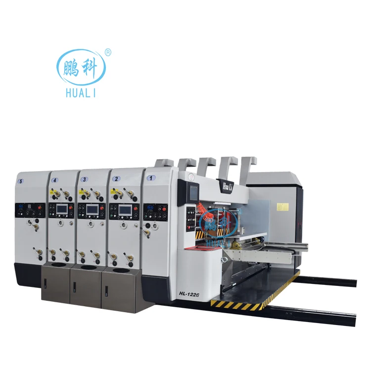 Carton box packing machine corrugated box making machine paper box printing machine