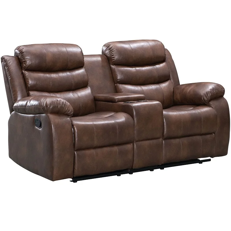 Modern luxury living room recliner chair multifunctional comfortable leather home furniture chair recliner sofa set