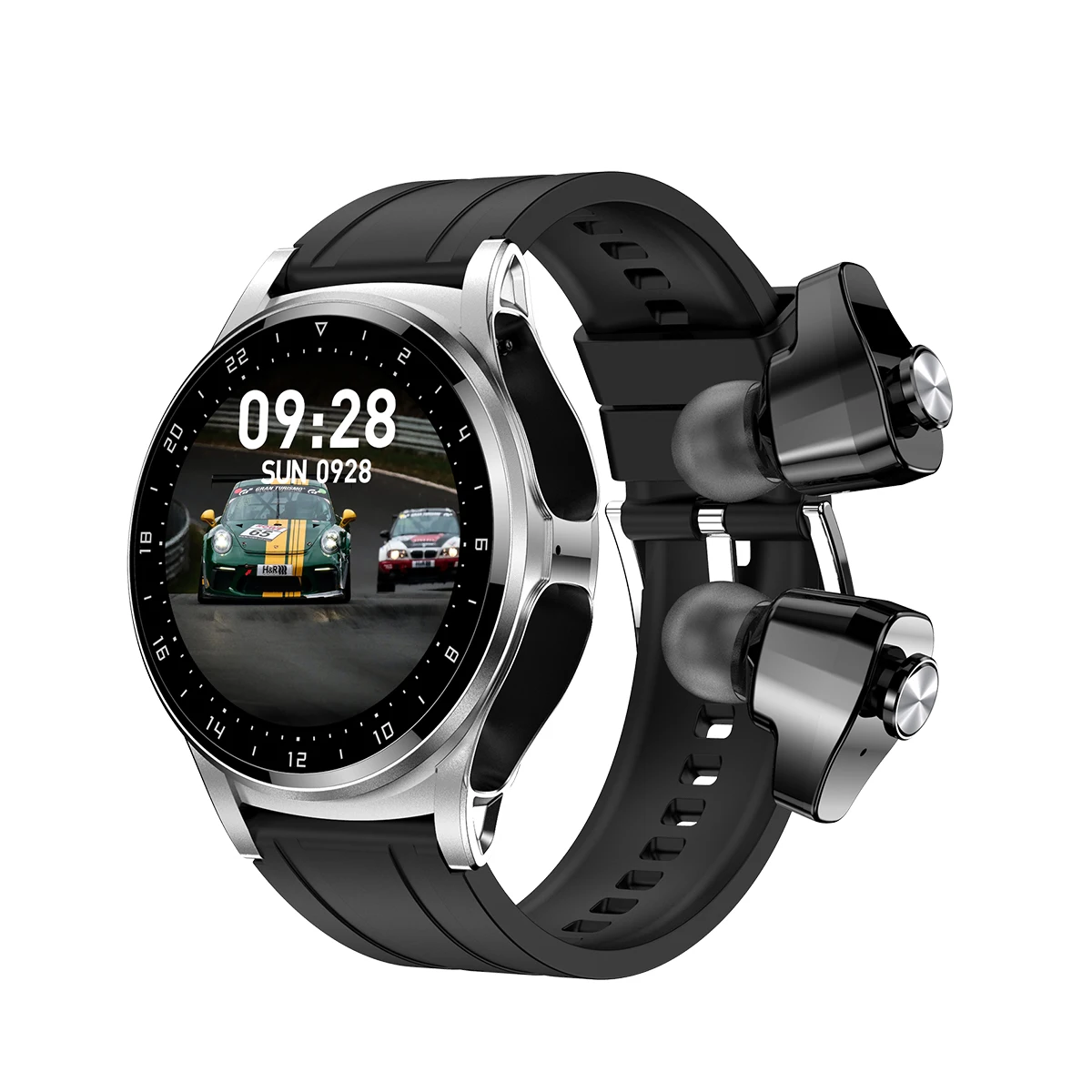 GT66 The sports smartwatch comes with a Bluetooth headset
