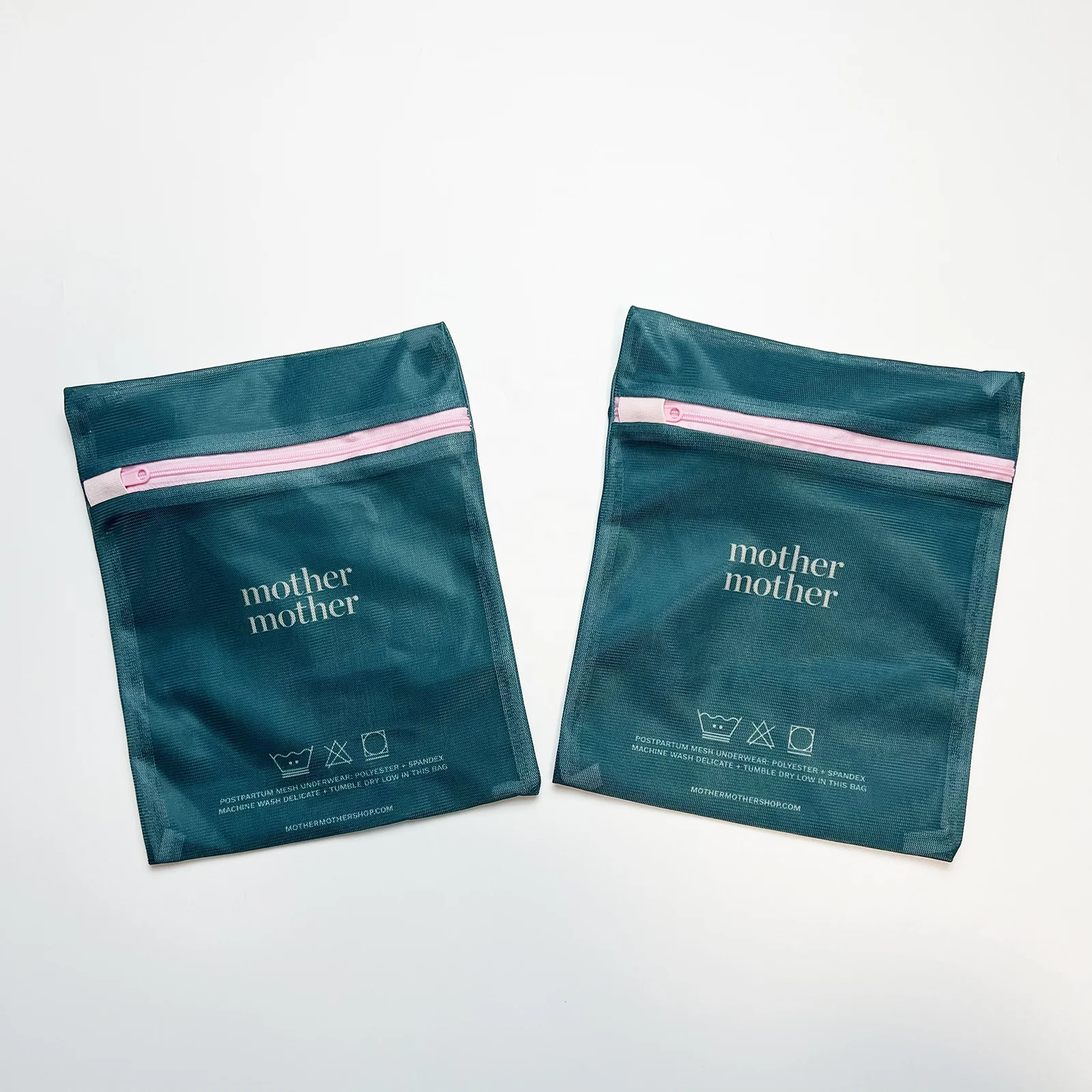 Zipper Polyester Mesh Custom Laundry Bags for Washing Machine Lingerie Delicate Blouse Bra Hosiery Small Mimi wash bag