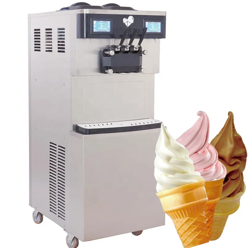 KESHI Soft Ice Cream Machine For Commercial Soft Serve Icecream Maker 10 Years Warranty Soft Serve Ice Cream Machine Sale