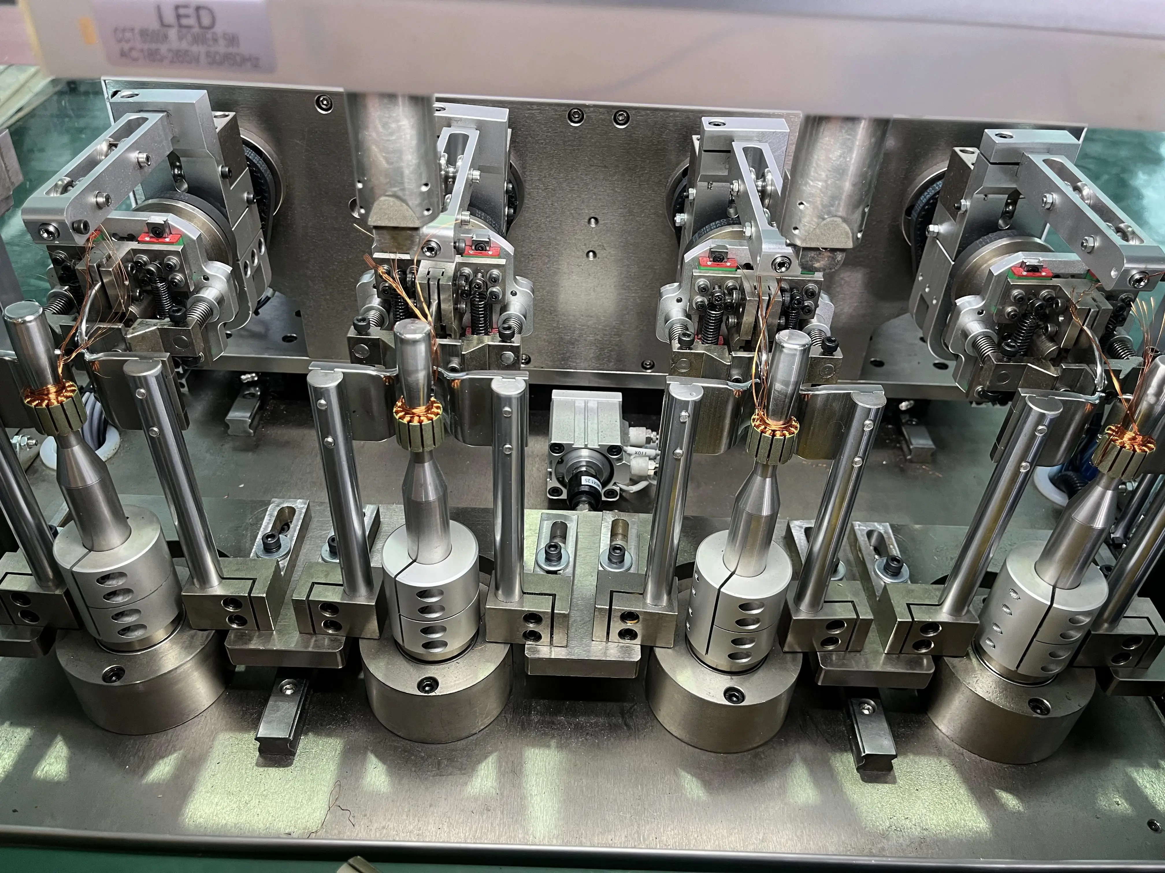 Fan Winding Machine Transformer Winding Machine Automatic  Four-Station Motor Automatic Winding Machine