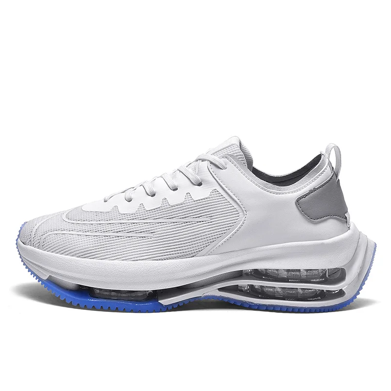 Hot Sale Double Air Cushion Height Increase Man Sport Running Shoes