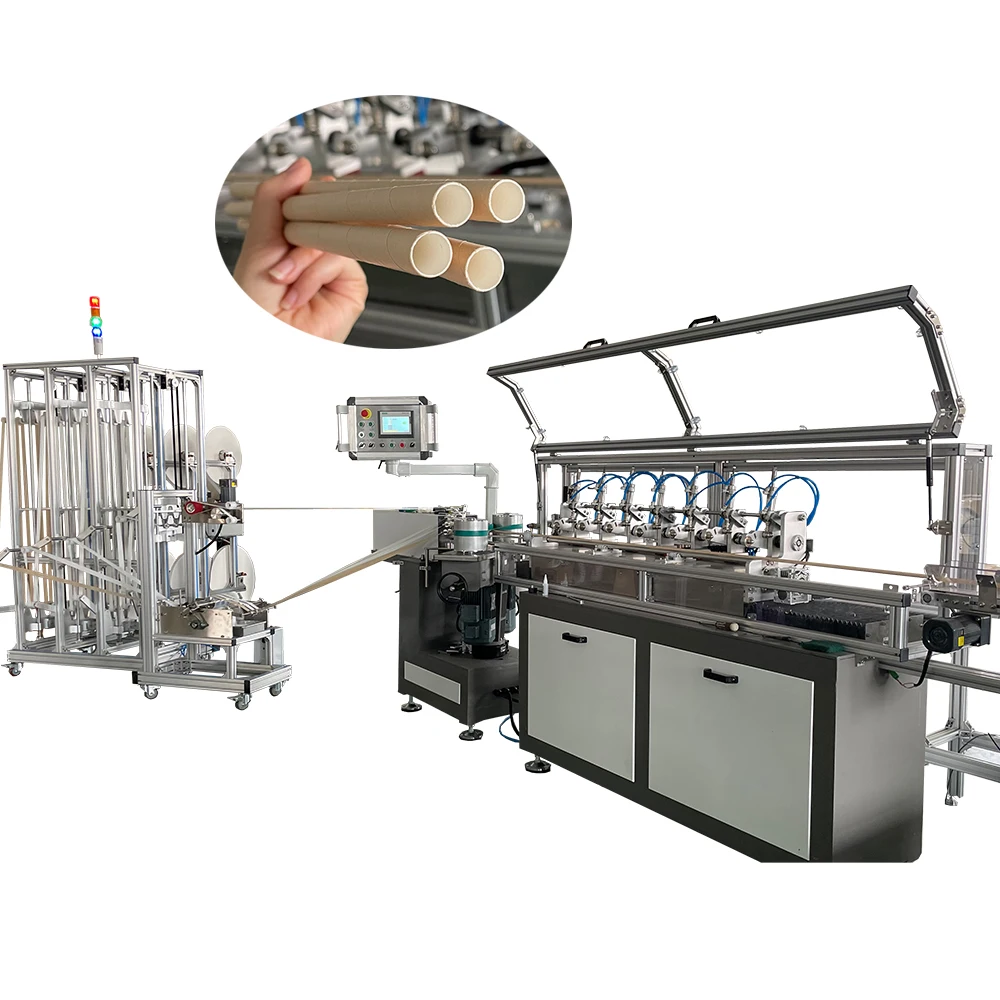 Auto Paper Splicing Drinking Straws Winding Cutting Machine Making Flexible Straw Buy from Factory Directly