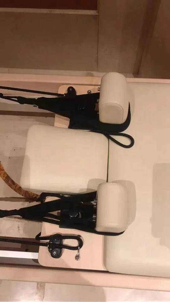 Dezhou Shizhuo  Boay Pilates Reformer Machine White Maple Wood Pilates Bed For Yoga