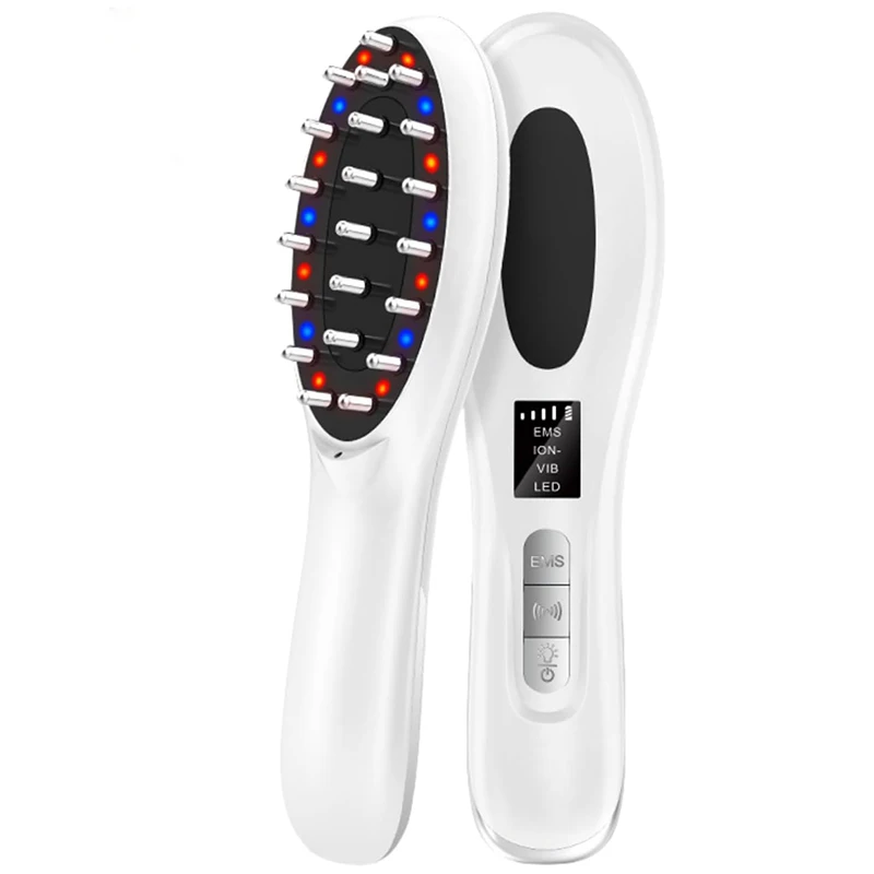 Electric Removable Scalp Massager Comb with Safe Automatic Shut Down Function Hair Oil Applicator