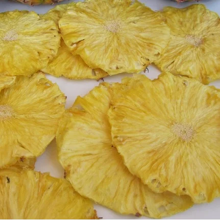 100% натуральные сухофрукты ананасовые кольца Сушеный ананас по хорошей цене