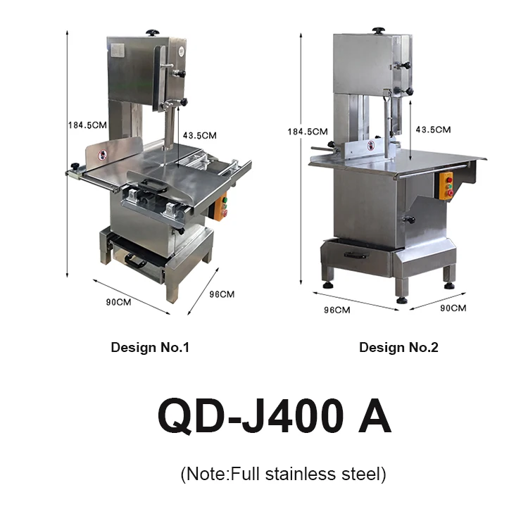 Stainless Steel Floor Standing Butcher Frozen Meat Cutting Bone Saw Meat Band Saw Cutting Machine Meat And Bone Saw Machine