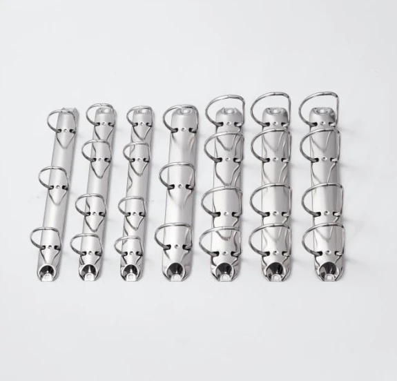 Office Supplies 4 Ring Binder Mechanism A5/A6/A4/Bride File Folder Accessories 4/6 Ring Binder Supplements