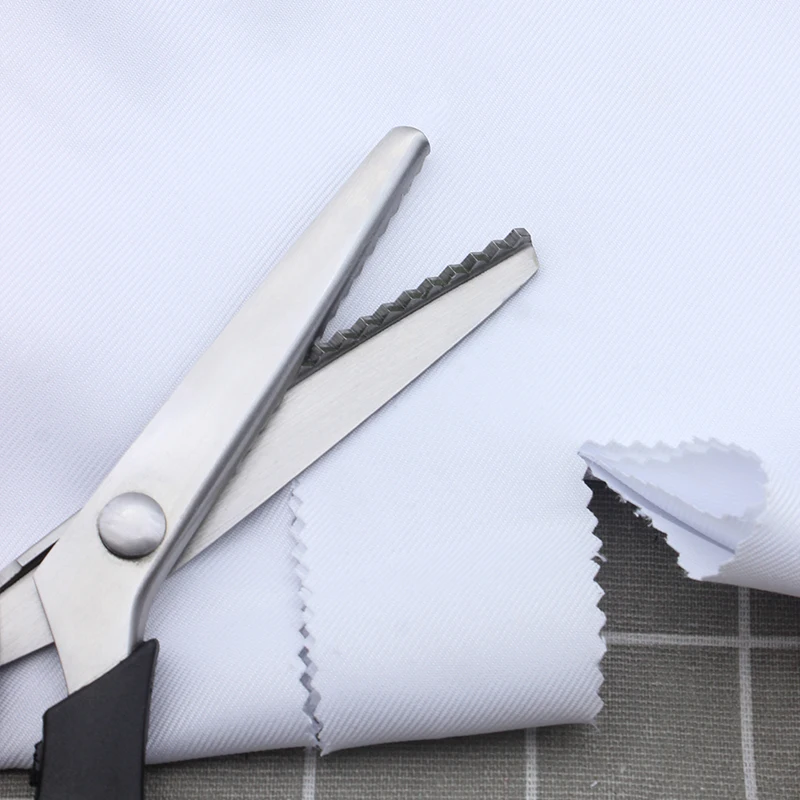 Hot Sale Fabric Lace Scissors Wave Flower Tooth Serrated Scissors Sewing Tailor Scissors