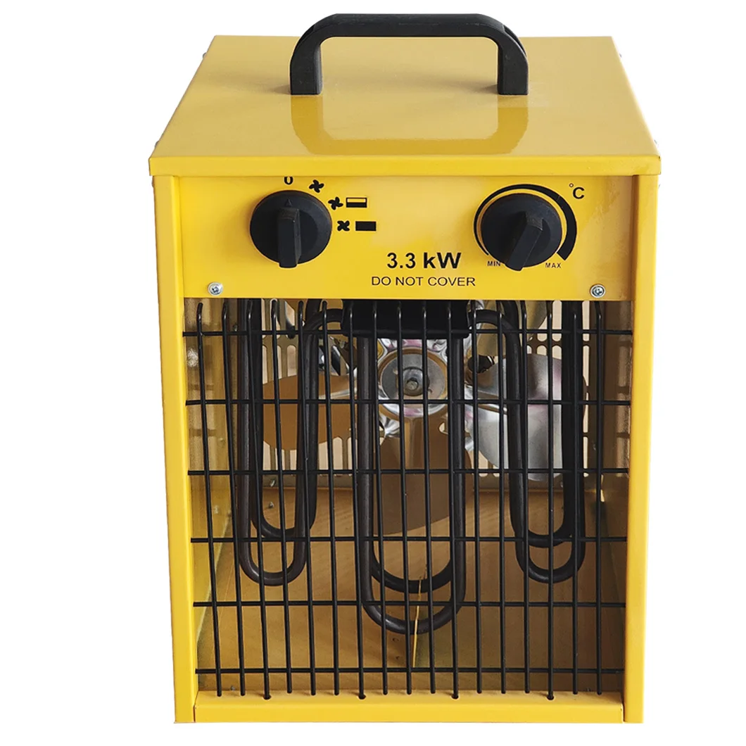 Bestselling Europe 5000W industrial portable electric radiant patio stainless steel fan heater for Chicken farm