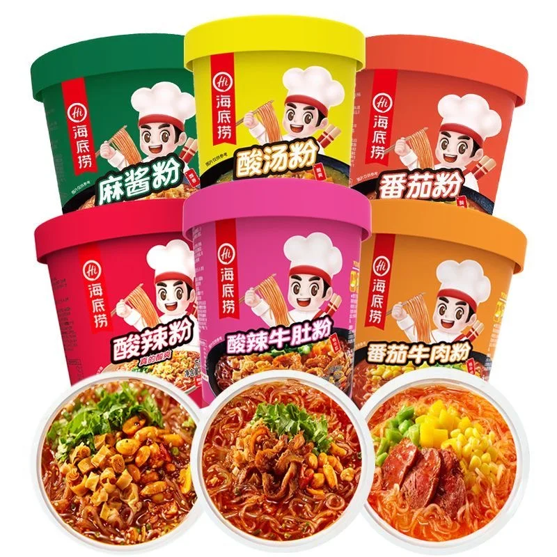 Оптовая продажа, рамен хайдилао, вермишель из сладкого картофеля, лапша быстрого приготовления