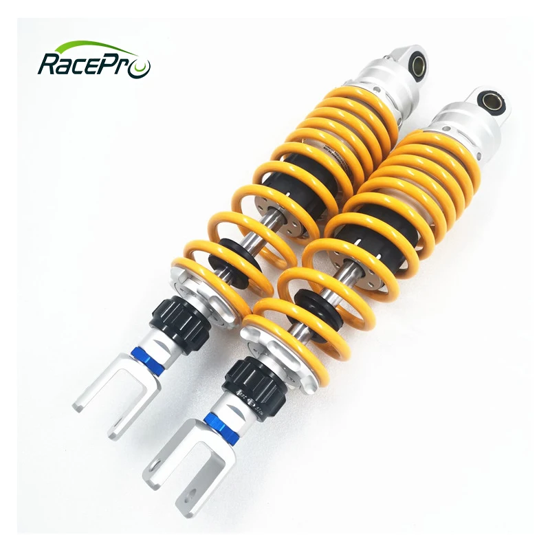 Racepro Новый 7 мм весна 315 335 355 375 мотоцикл амортизатор для Honda Yamaha Сузуки Кавасаки велосипеды езды по бездорожью