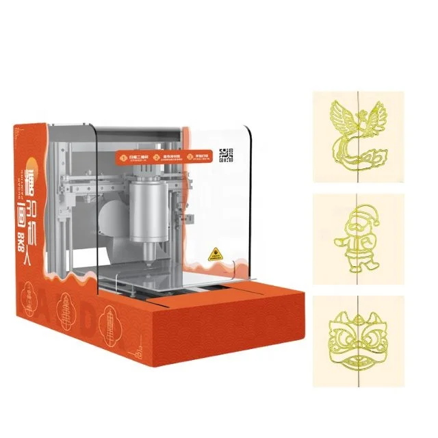 New Product AI Self Service Automatic Sugar Painting Making Machine