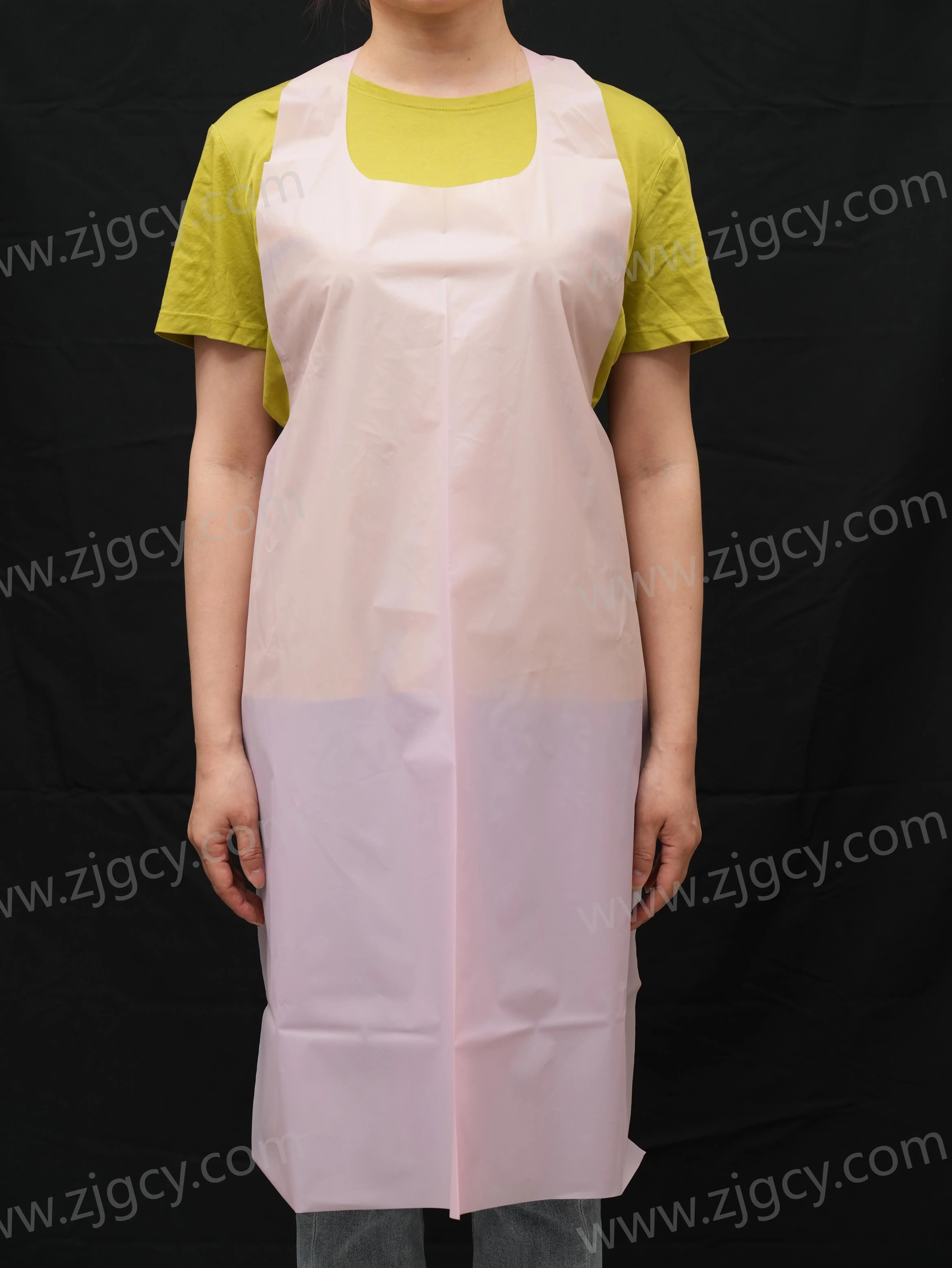 OEM Service Polyethylene Aprons Waterproof Plastic Large Size Disposable Pe Apron For Adult