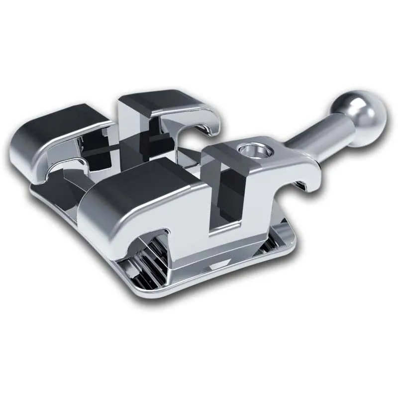 Teeth Straightening Metal Braces Orthodontics Self Ligating Bracket