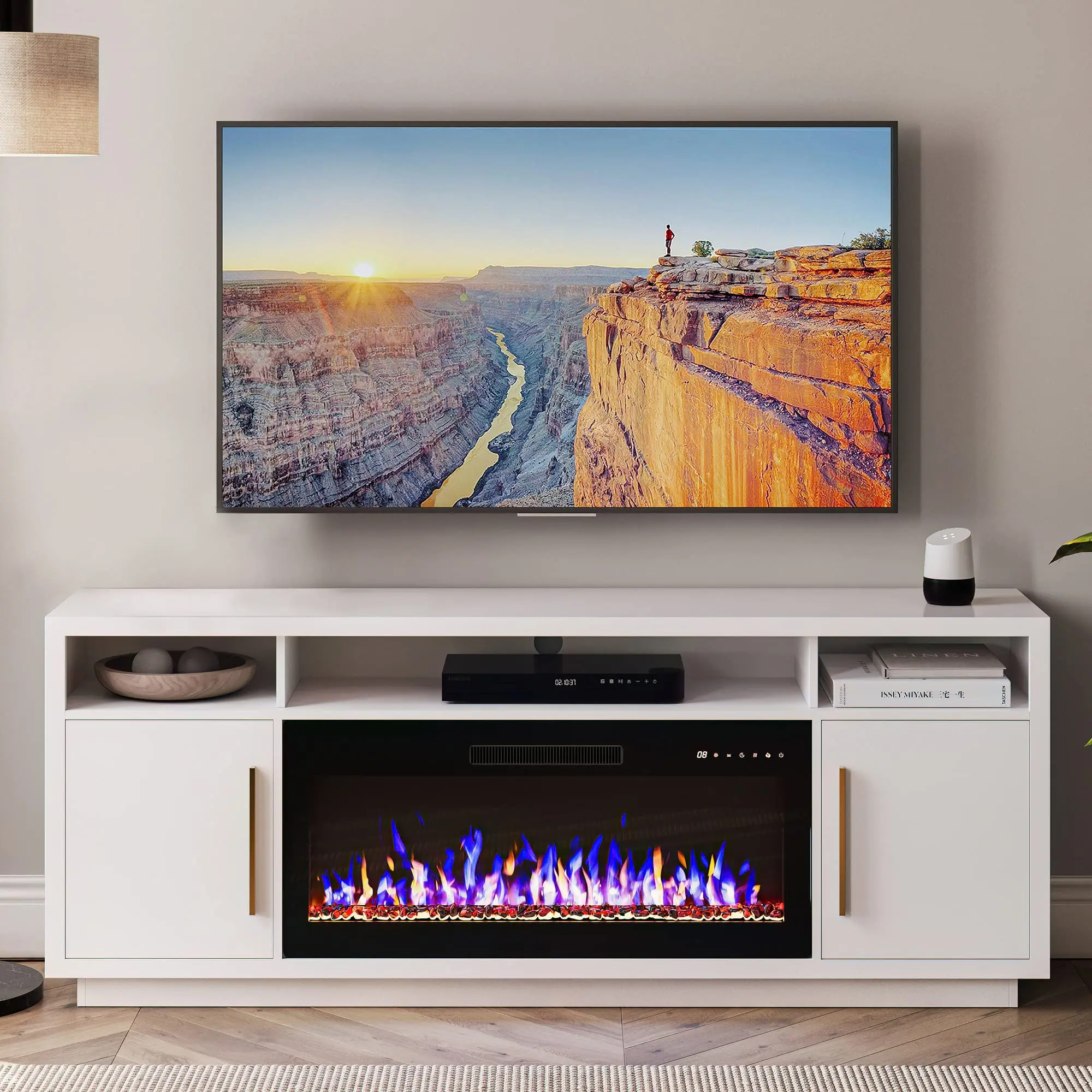 Подставка для телевизора fire place meubles роскошная светодиодная подсветка мебель гостиной шкаф