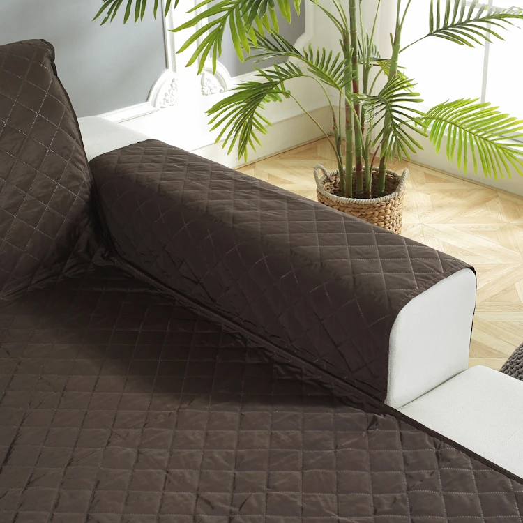 Easy-Going Sofa Slipcover L Shape Pet Sofa Cloth Cover Polyester Plain Dyed Couch Stretch Sofa Covers for Pets