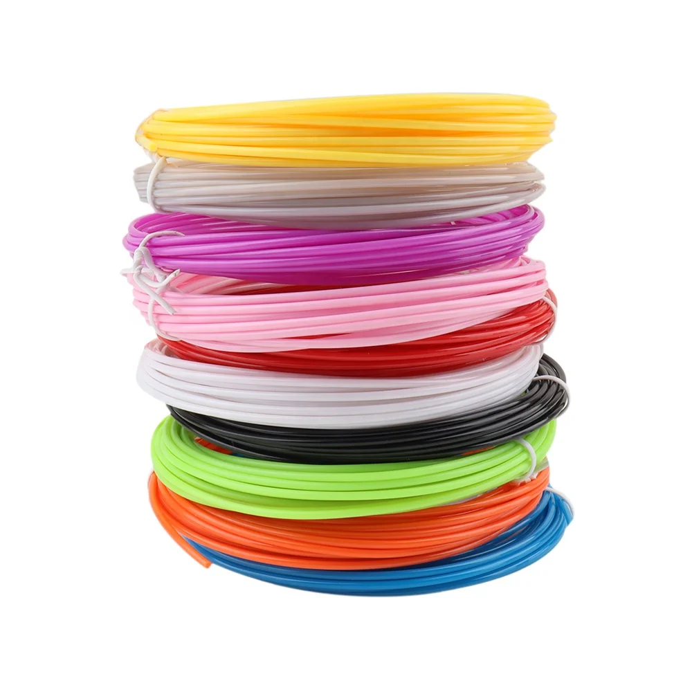 10 Refill Colors of 1.75mm PLA Filament for 3D Printing Pens Random Color Selection Pla Filament For Diy 3D Printer Pen