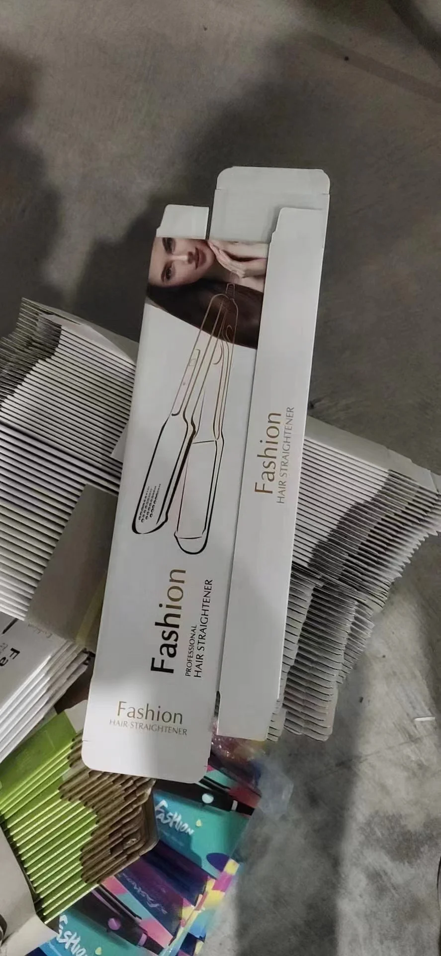 Two use curling 110v-220v ceramic Automatic hair straightener fast heating lengthened multifunctional hair straightener