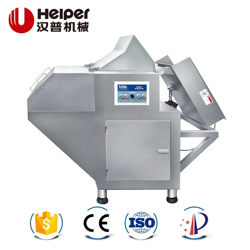 2 3 4 ton capacity frozen meat block flaker for industrial meat processing plant