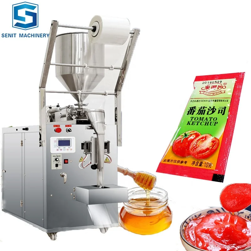 Automatic liquid filling packing machine paste sachet packing machine